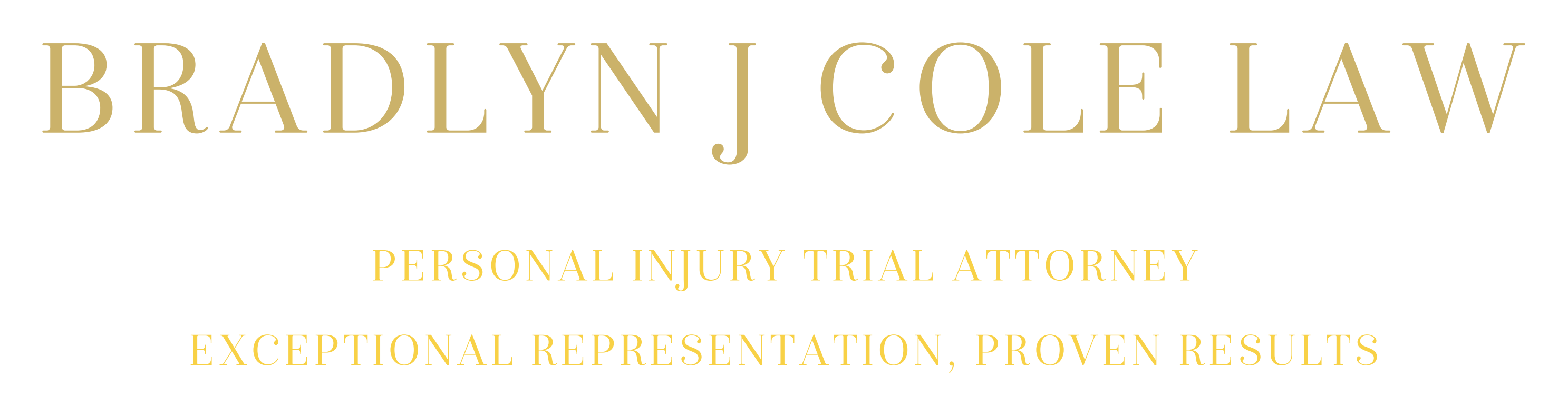 Bradlyn J Cole Law